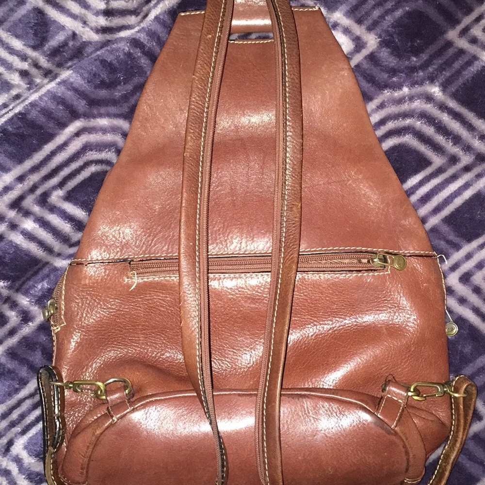 Leather backpack - Picture 3 of 8